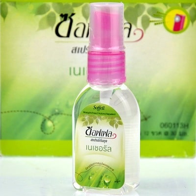 泰国soffell 香茅味 蚊怕水 防蚊 喷雾 驱蚊水 30ml